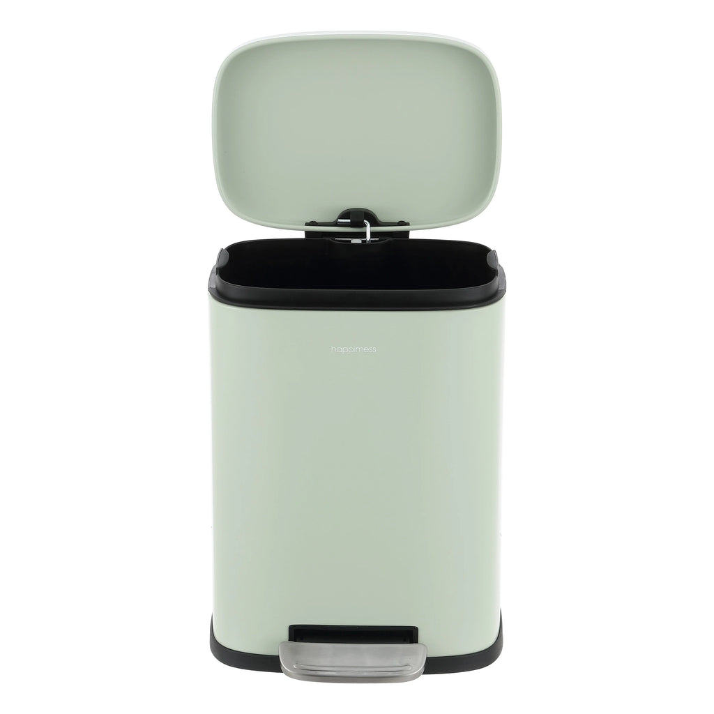 happimess 13-Gallon Trash Can with Soft-Close Lid and FREE Mini Trash Can