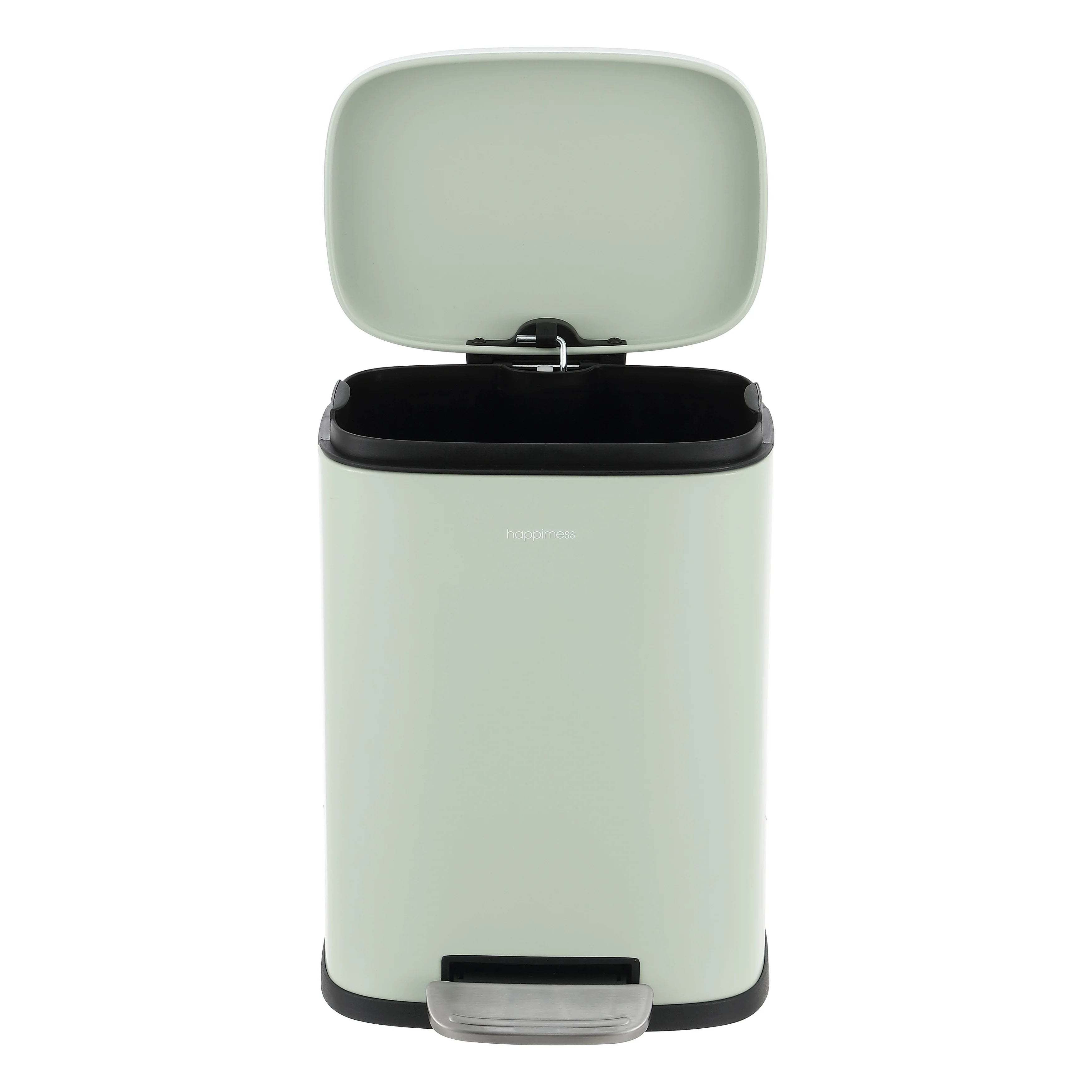 happimess 13-Gallon Trash Can with Soft-Close Lid and FREE Mini Trash Can