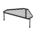 Yamazaki Home Corner Riser - One-Tier, Steel, Holds 11 lbs - L 8.86 x W 13.39 x H 4.41 inches