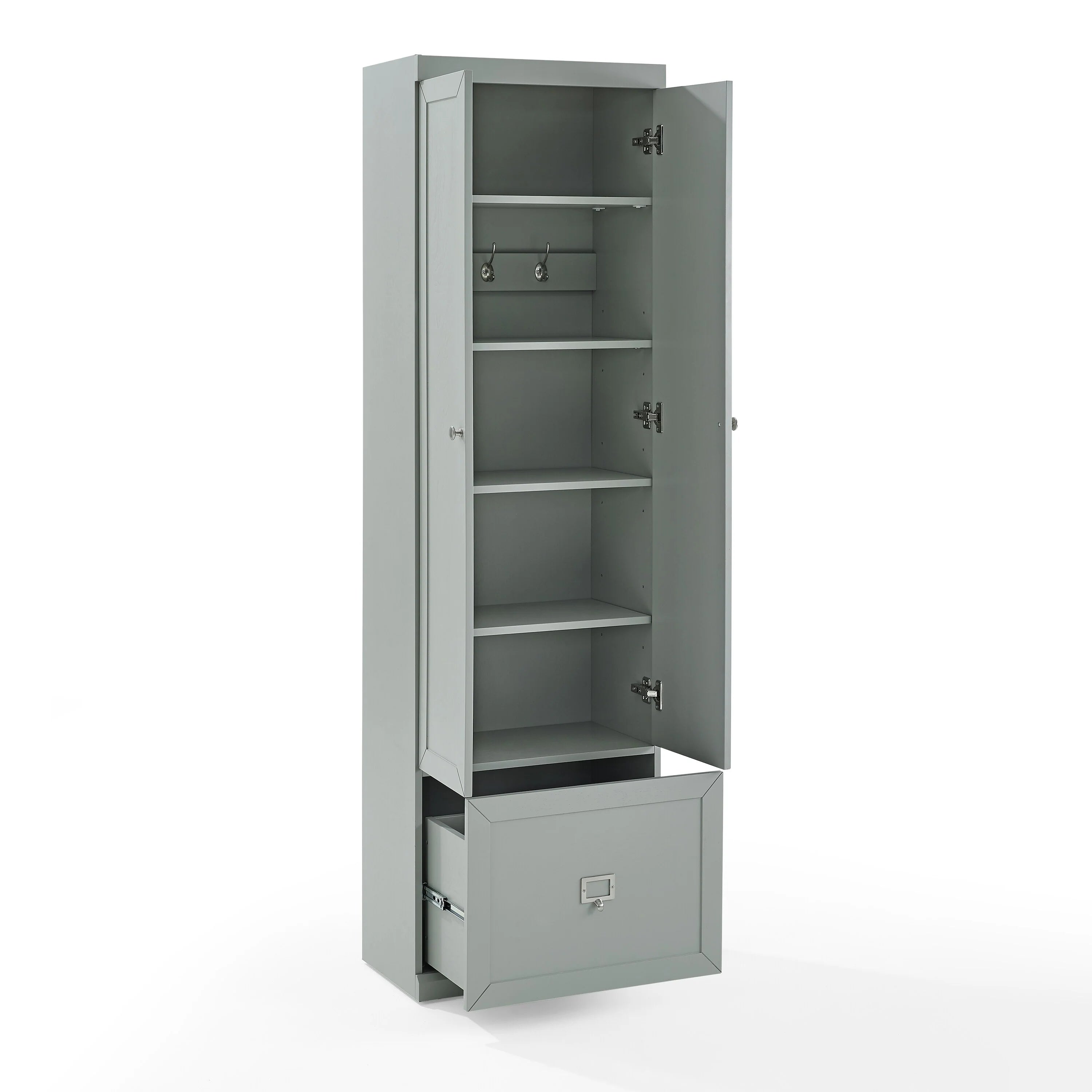 Crosley Harper Convertible Pantry Closet - 12.5" x 22" x 74"