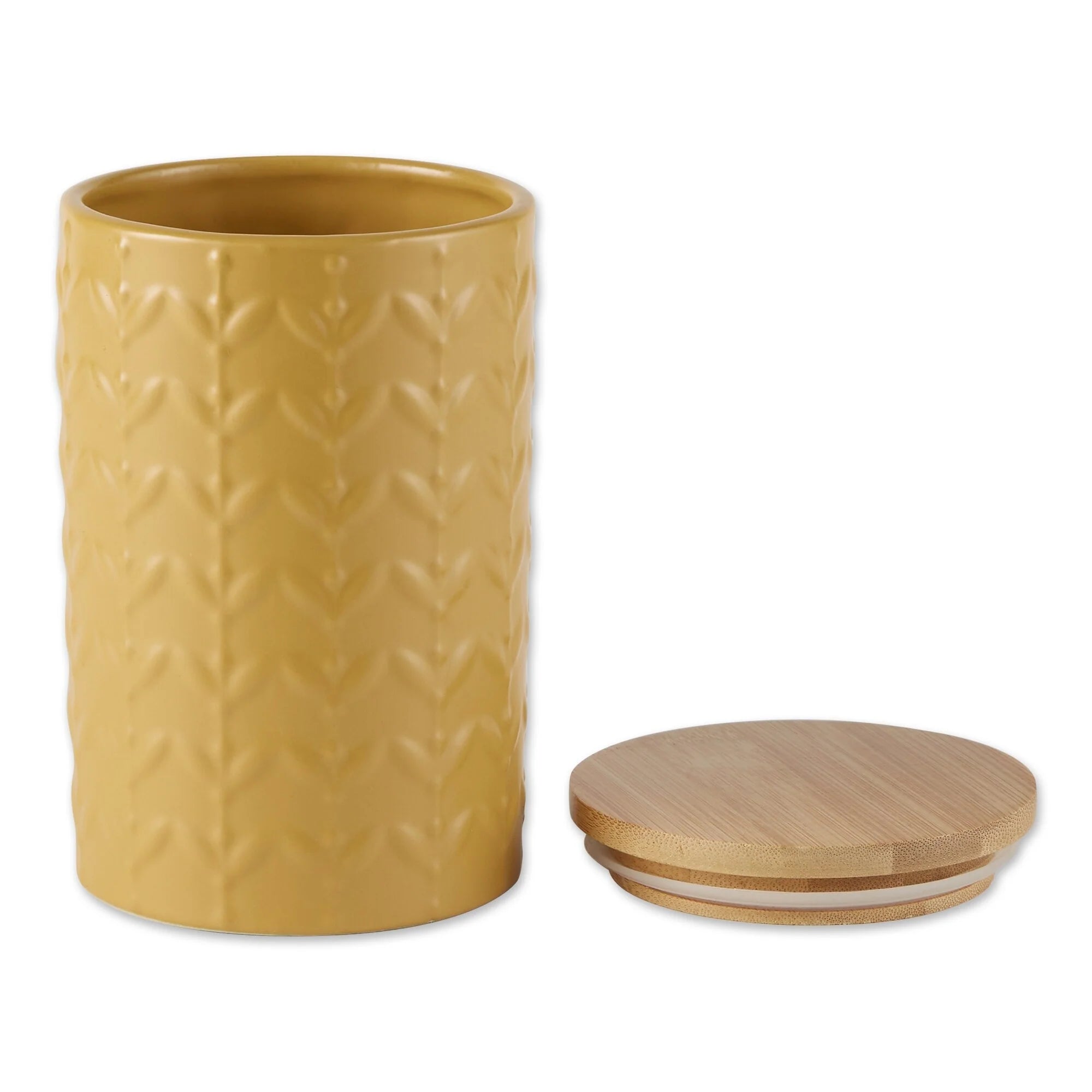 Retro Vine Texture Ceramic Canister (Set of 3)