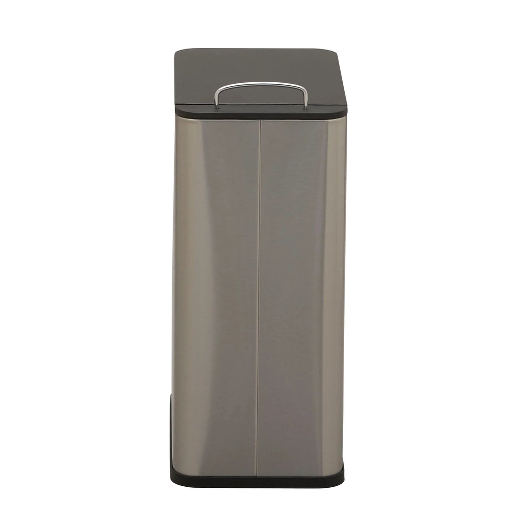 Household Essentials Stainless Steel Slim Trash Can