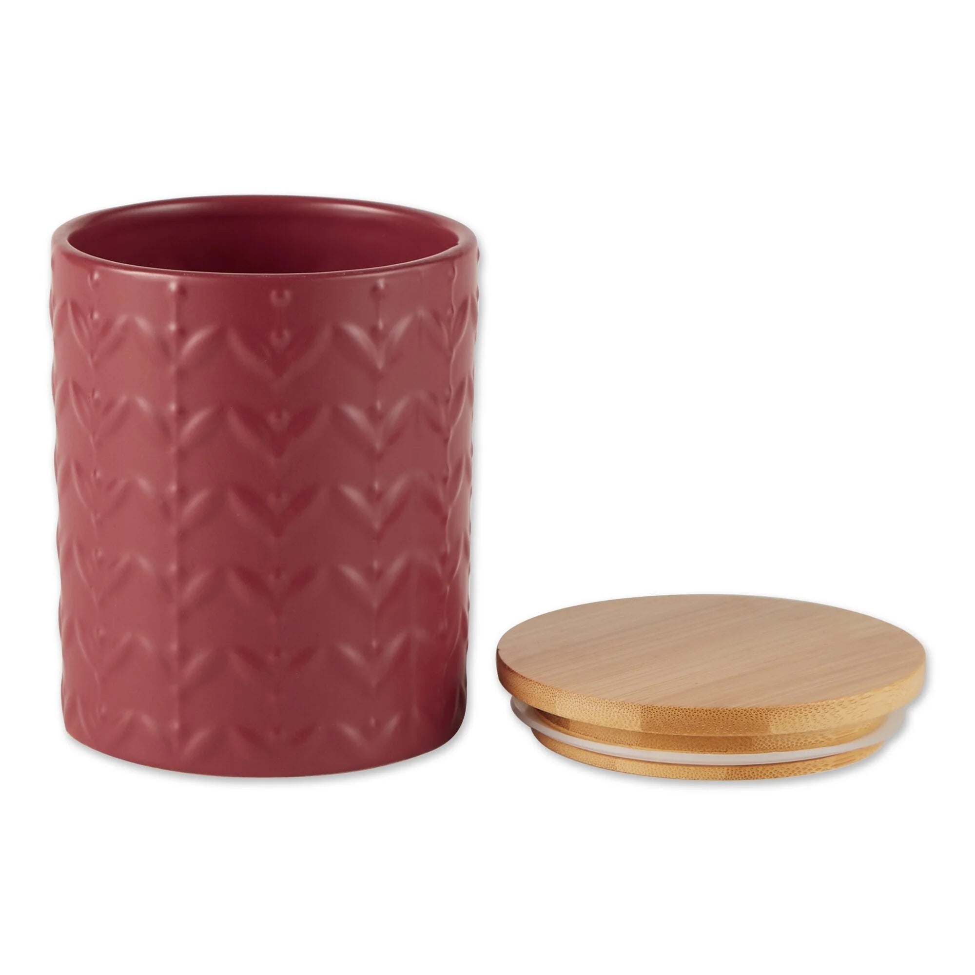 Retro Vine Texture Ceramic Canister (Set of 3)
