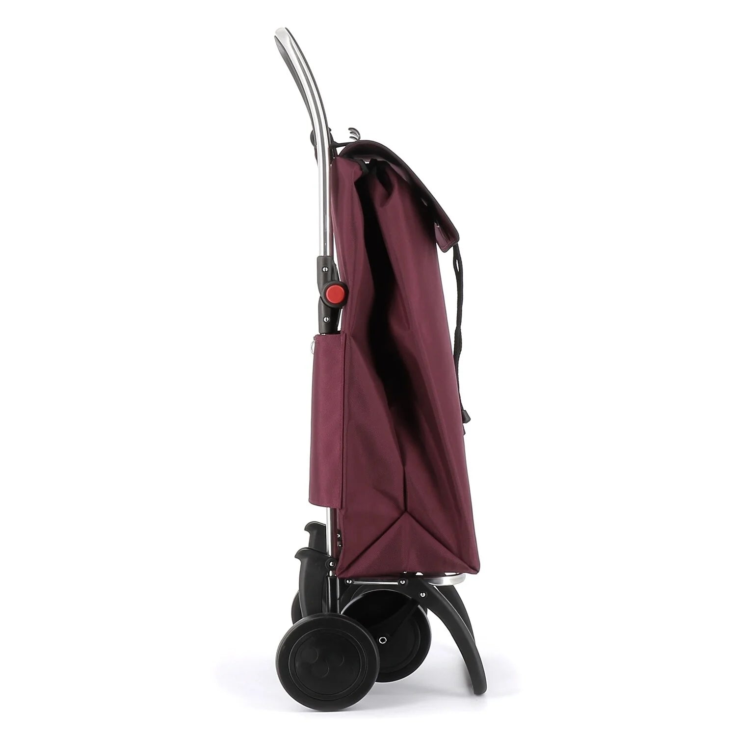 Rolser I-Max MF 4 Wheel Foldable Shopping Trolley - 15.35 in. W x 41.34 in. H x 12.6 in. D