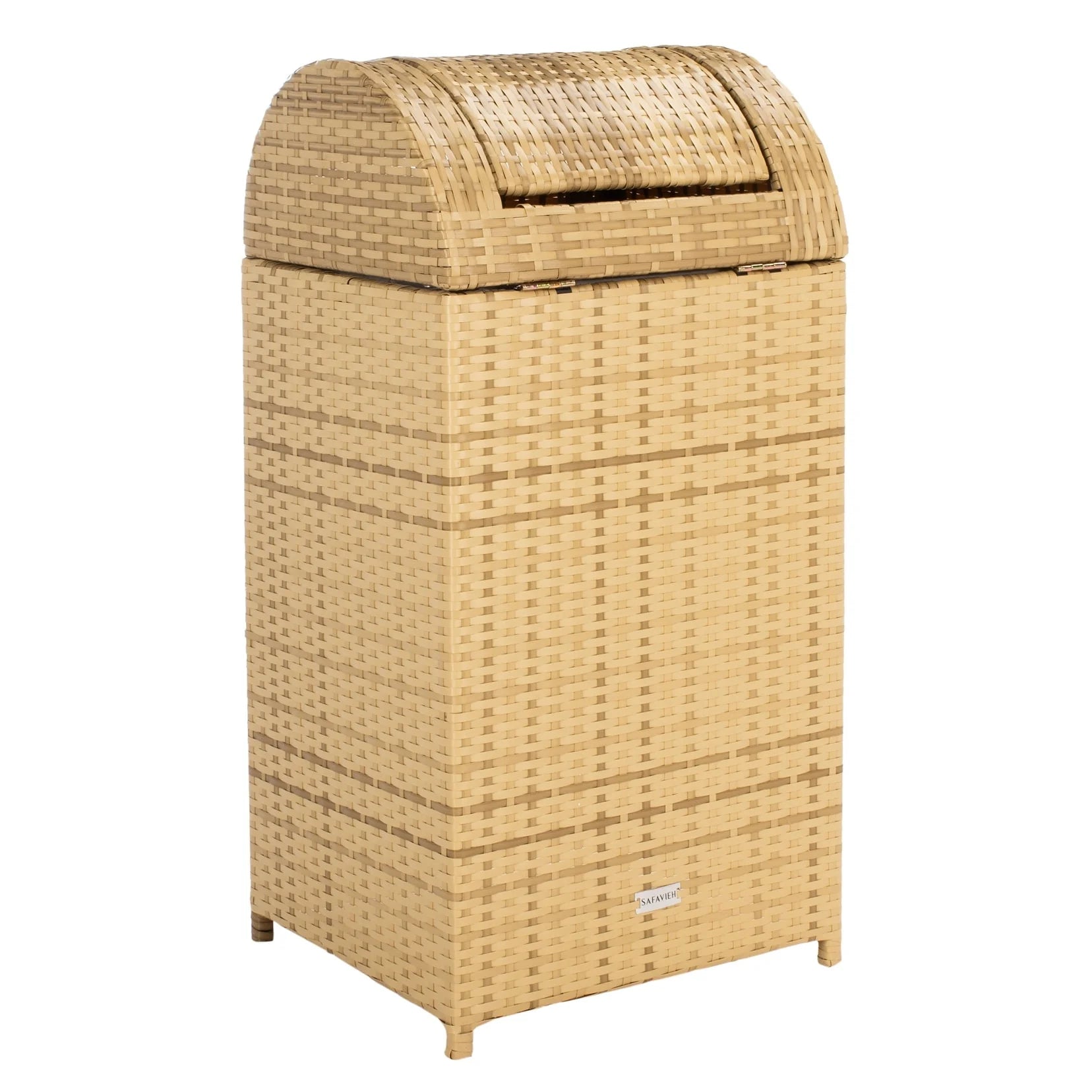 SAFAVIEH Outdoor Karyme Trash Bin (Fully Assembled)