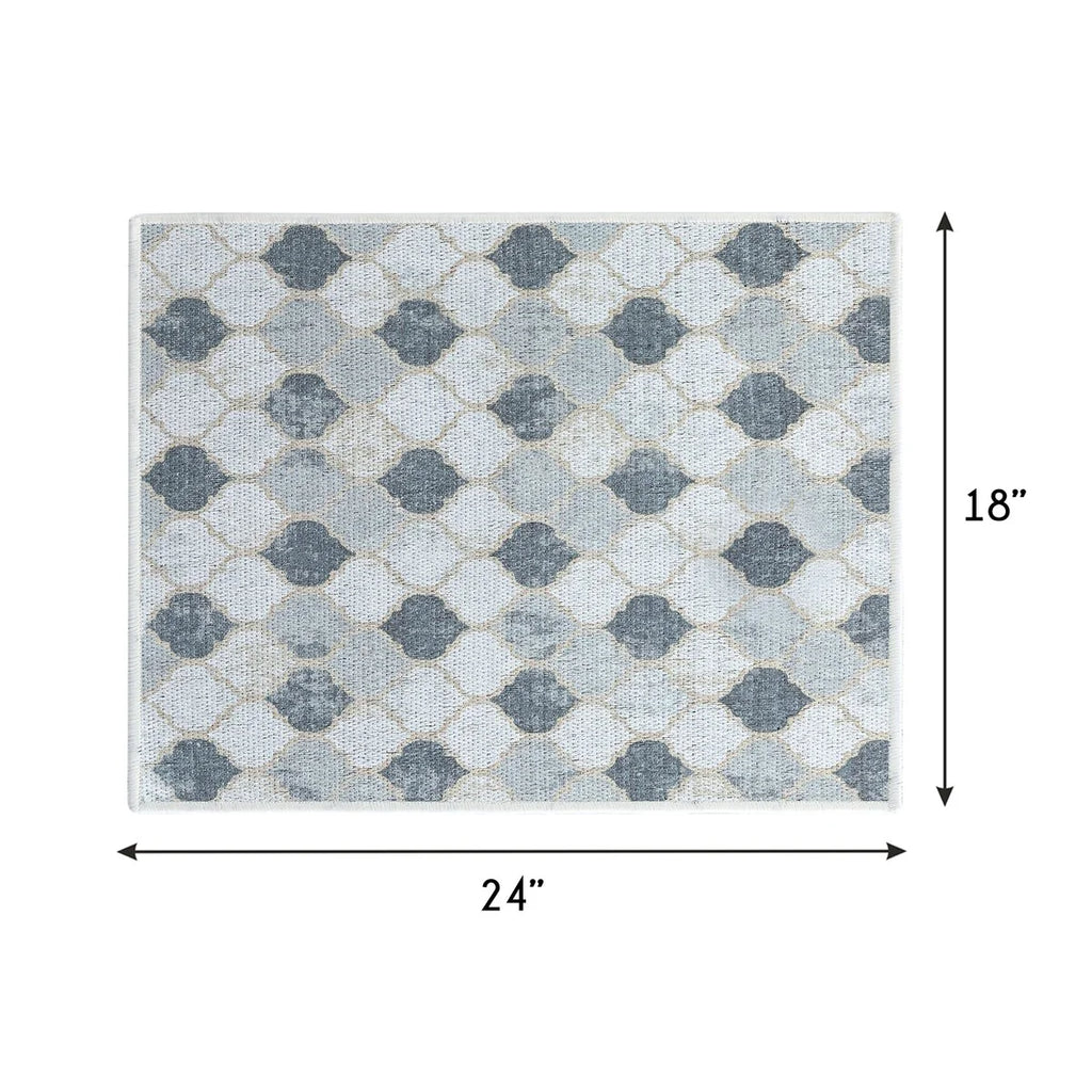 Large Dish Drying Mat for Kitchen Counter - Super-Absorbent Washable Cotton Large Baby Bottle Dryer Pad - Highly Absorbent Ultra