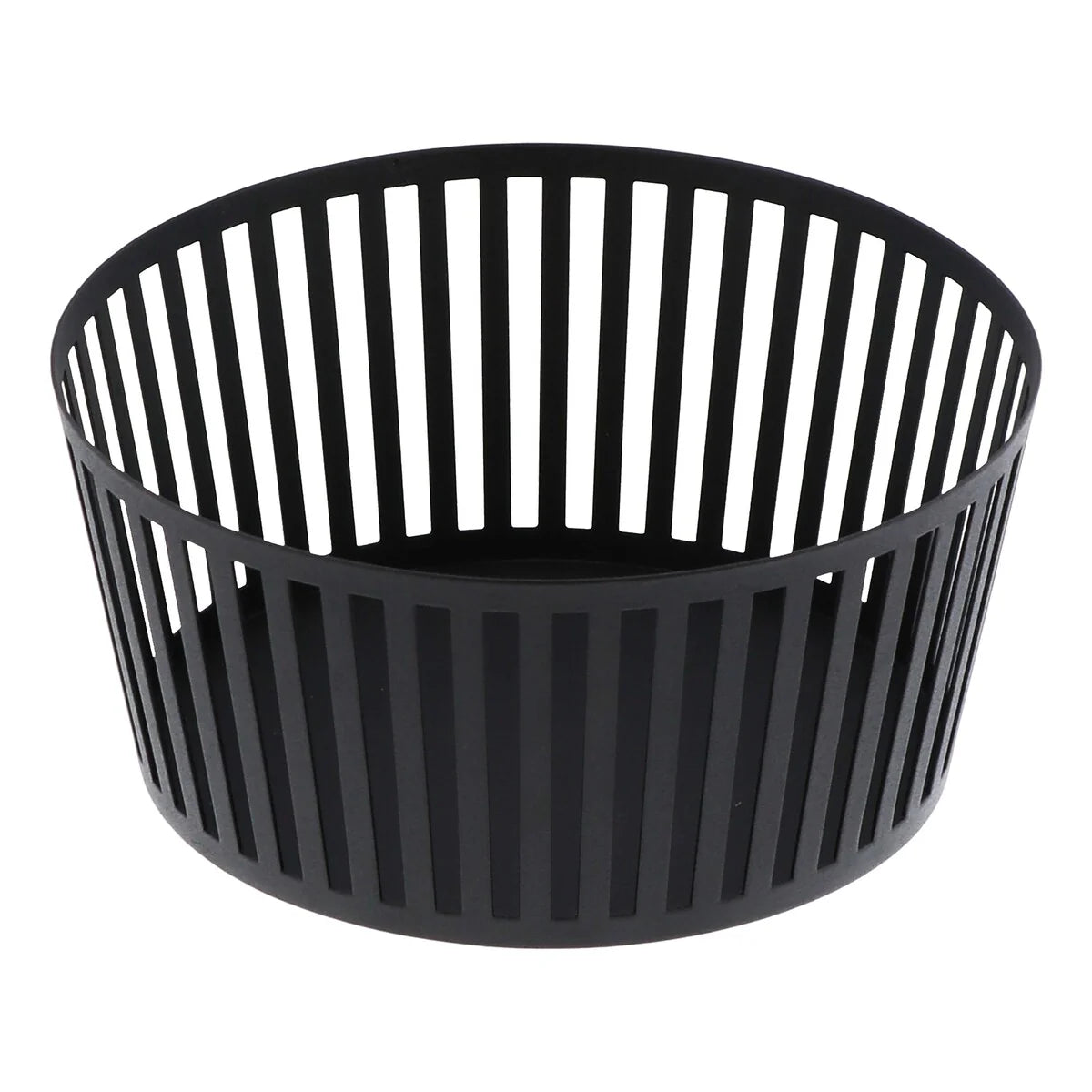 Yamazaki Home Fruit Basket - Two Sizes, Steel, Tall - L 8.46 x W 8.46 x H 3.94 inches