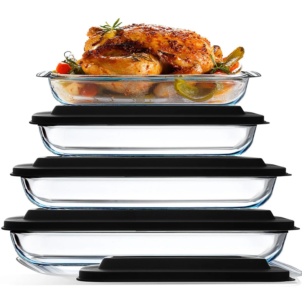 Eatex Baking Lasagna Pans Set with lid