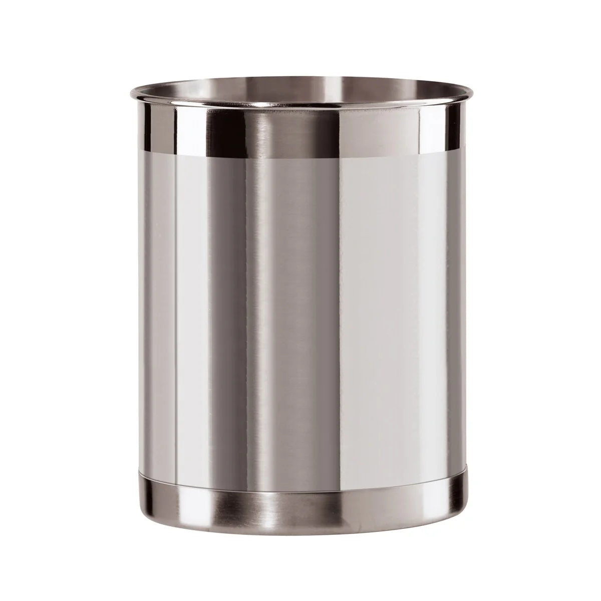 Stainless Steel Utensil Holder (5" dia x 6.25" H)