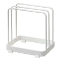 Yamazaki Home Cutting Board Stand, Steel - L 3.54 x W 4.72 x H 4.72 inches