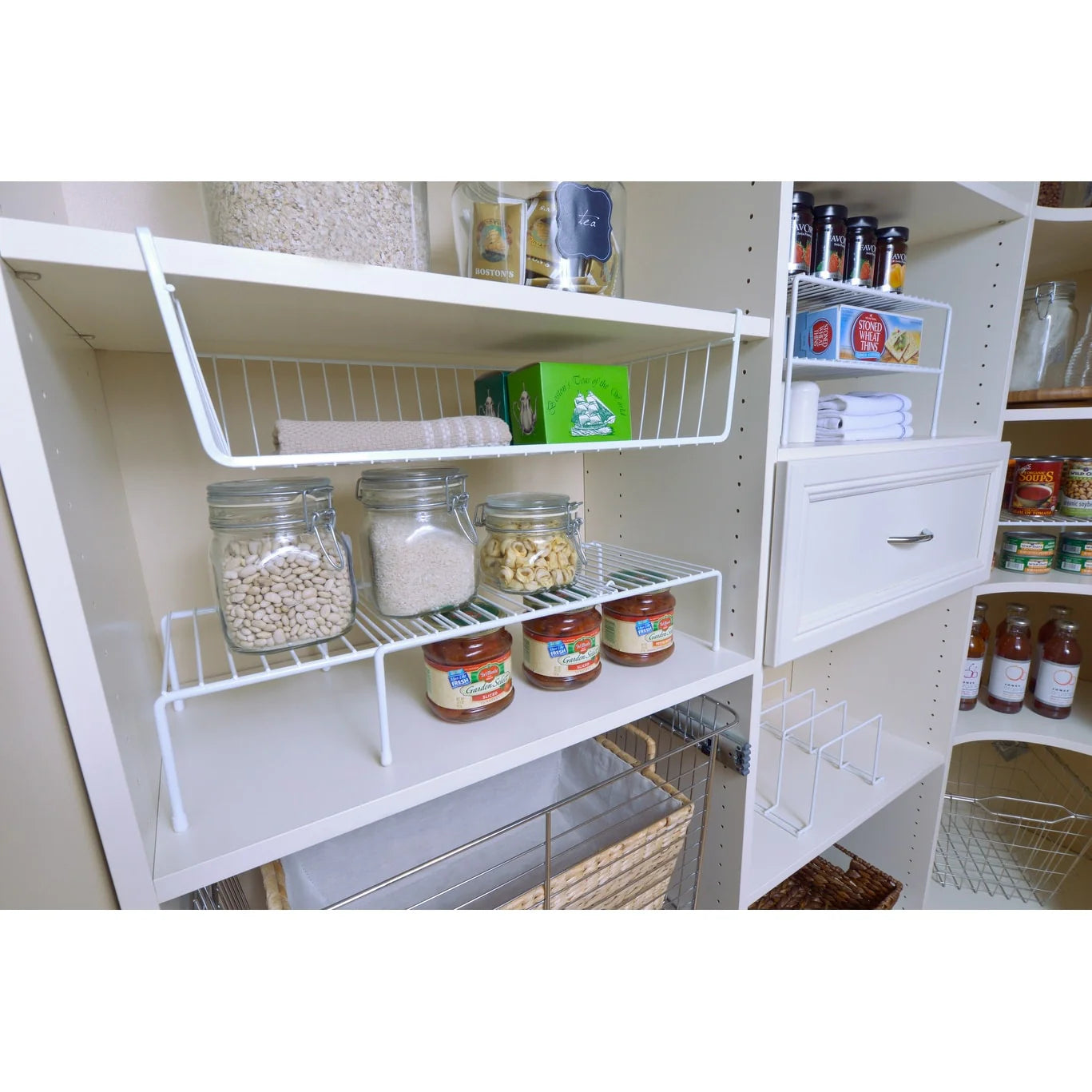 Organized Living White Adjustable Storage Shelf