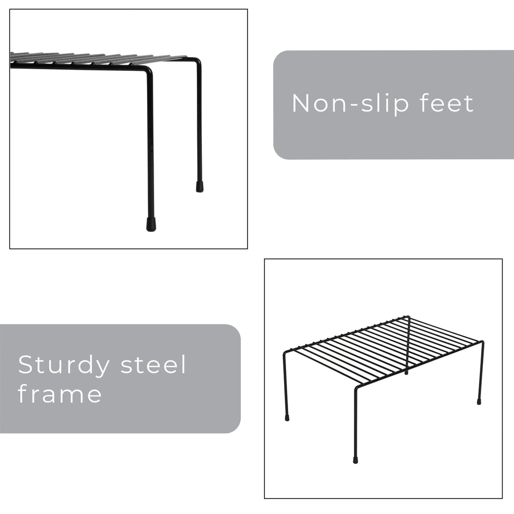 Smart Design Cabinet Storage Shelf Rack - 8.5 x 13.25 inch