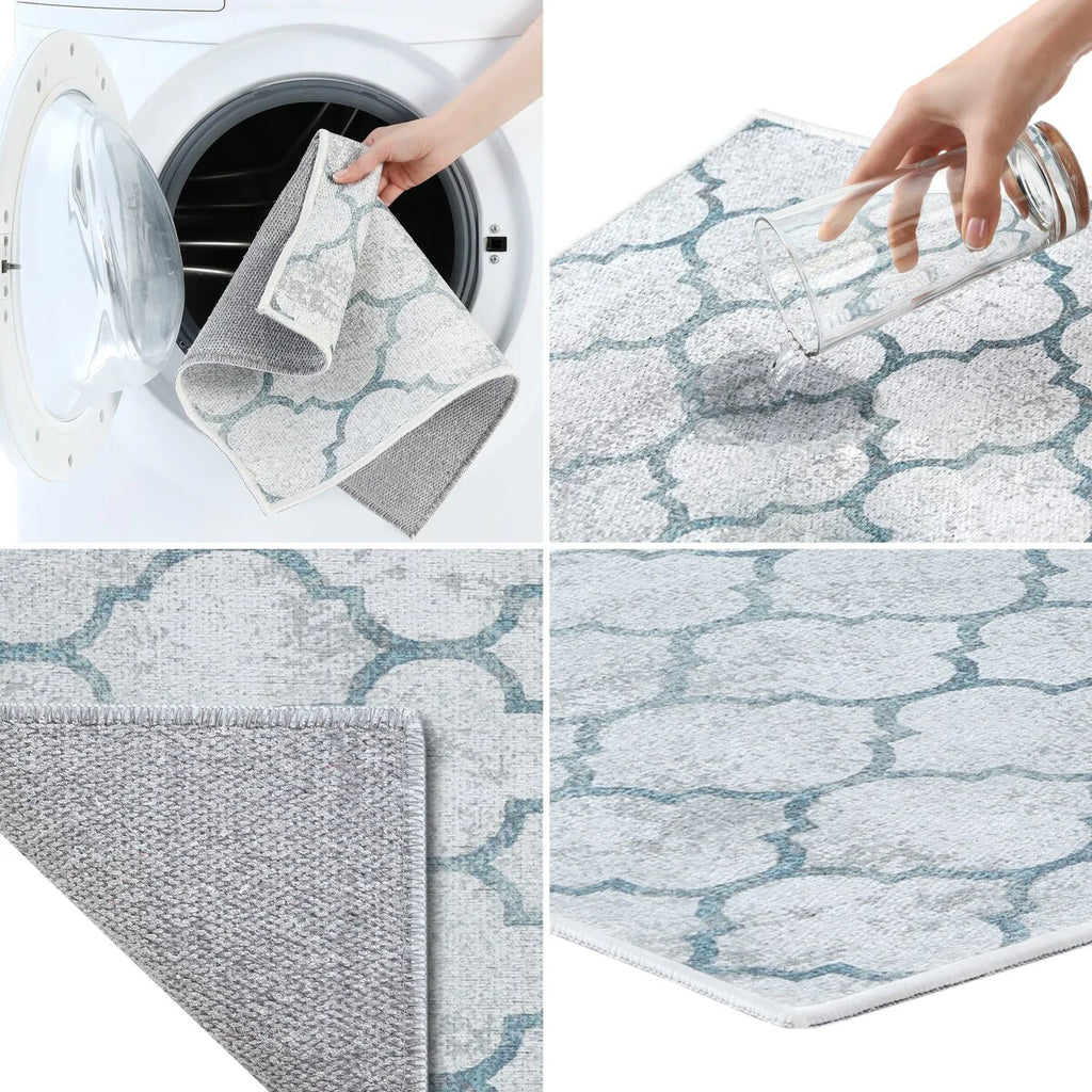 Large Dish Drying Mat for Kitchen Counter - Super-Absorbent Washable Cotton Large Baby Bottle Dryer Pad - Highly Absorbent Ultra