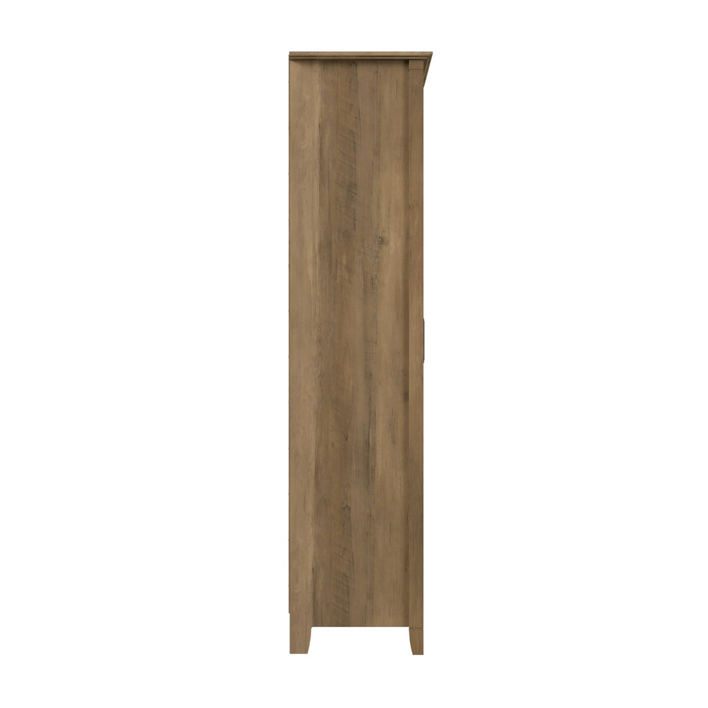 Key West Tall Kitchen Pantry Cabinet with Doors by Bush Furniture