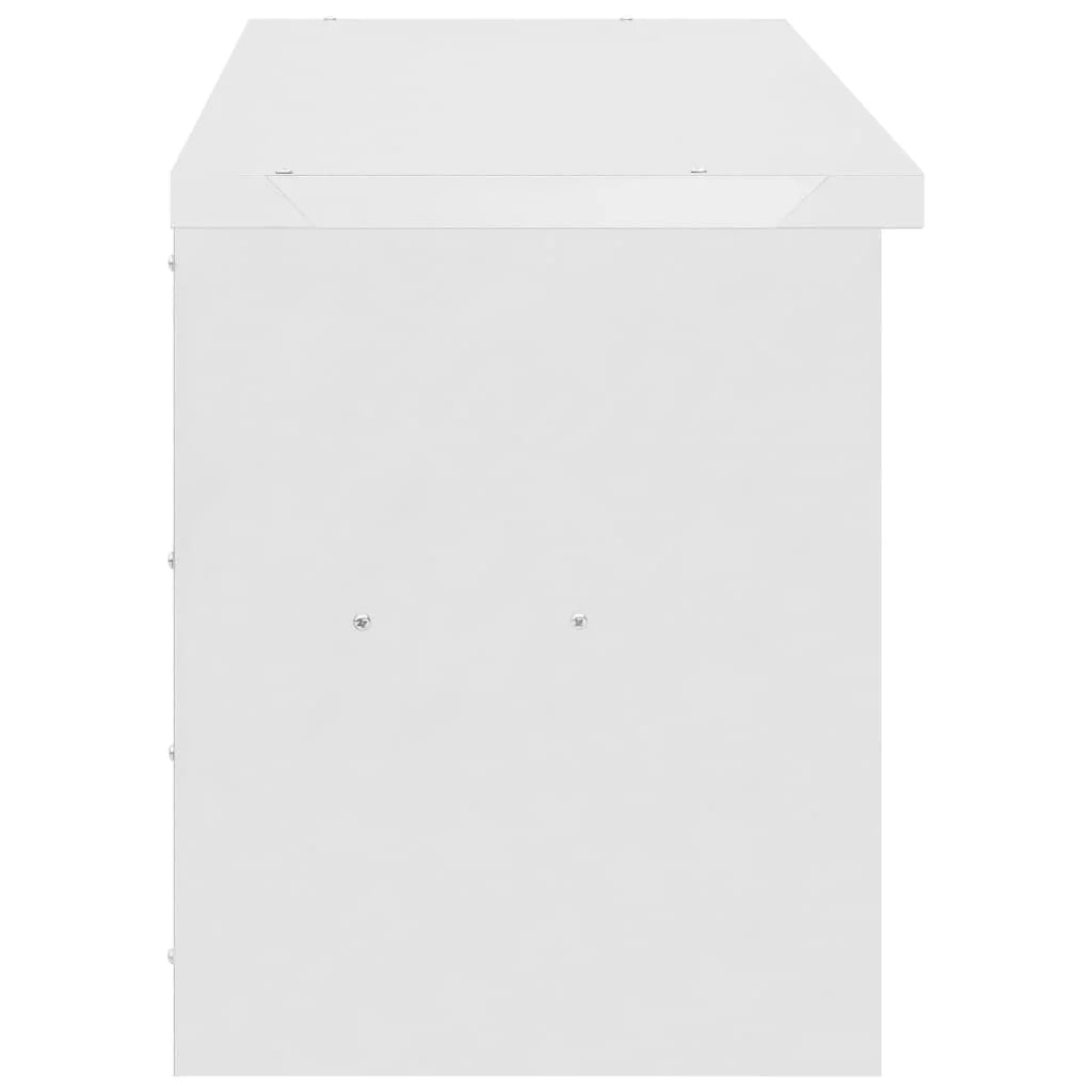 vidaXL Kitchen Wall Cabinet 35.4" x 15.7" x 19.7" Stainless Steel