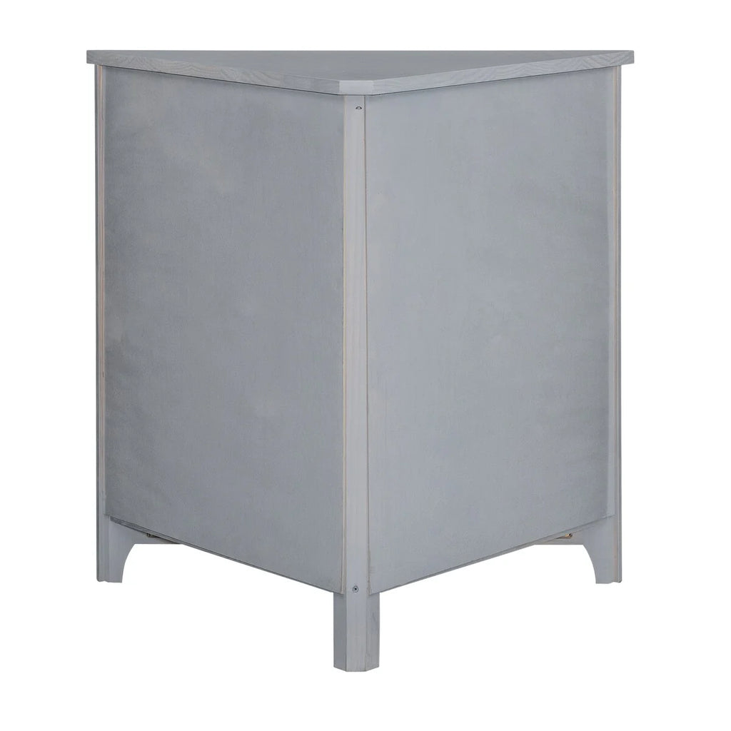 Arch+Haven Solid Wood Corner Cabinet