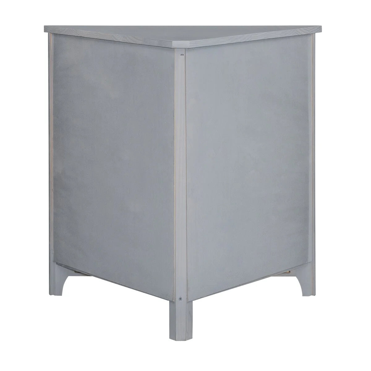 Arch+Haven Solid Wood Corner Cabinet