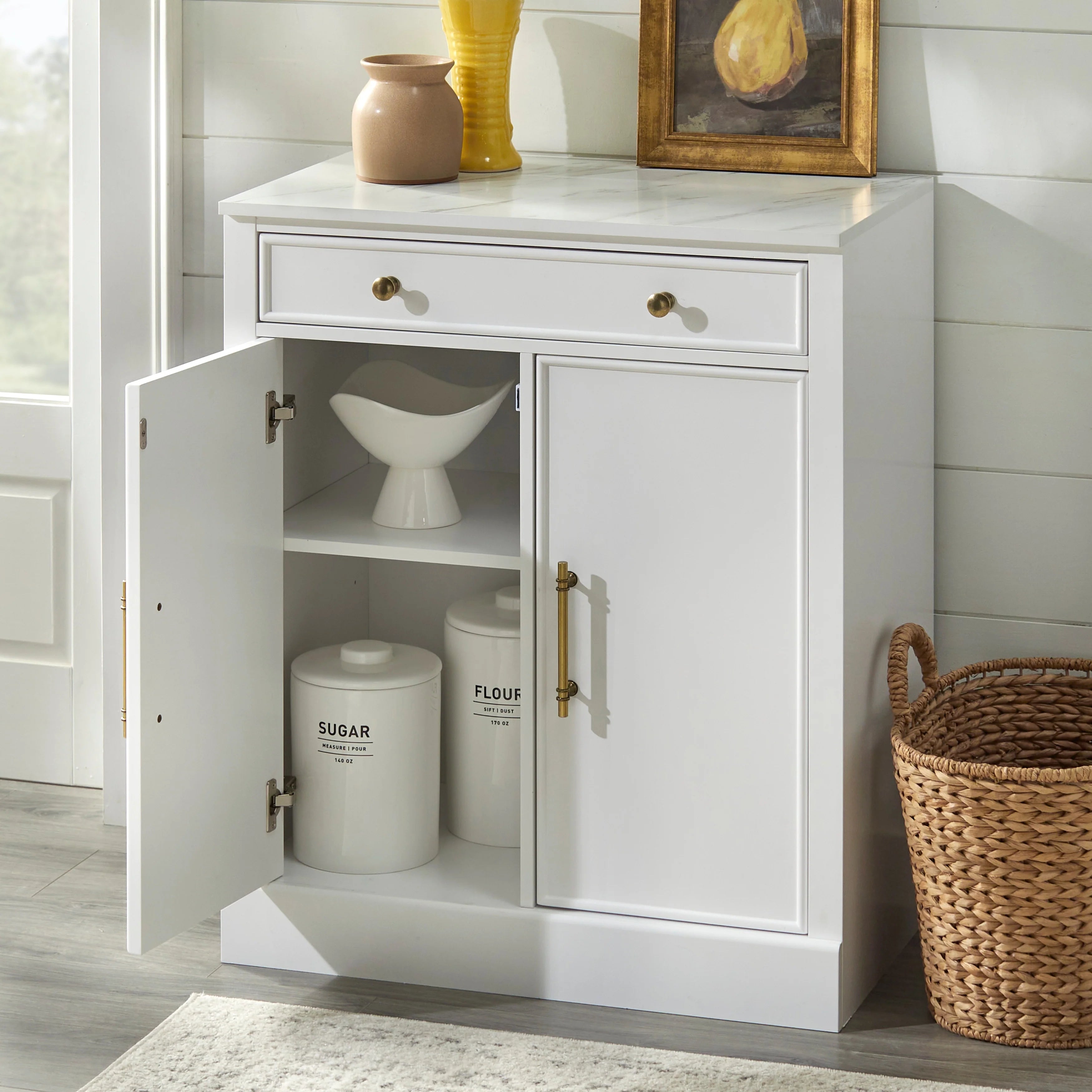 Lifestorey Monza 1-Drawer/2-Door Cabinet