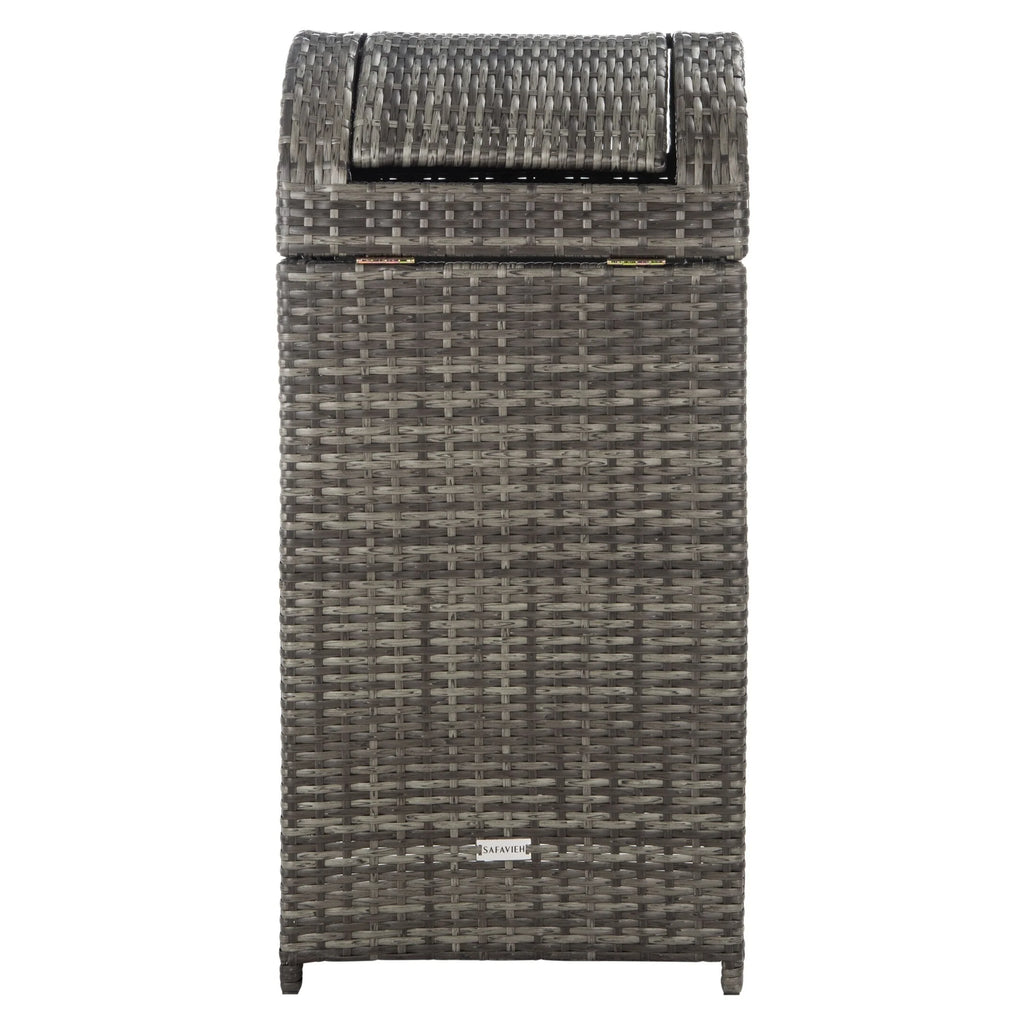 SAFAVIEH Outdoor Karyme Trash Bin (Fully Assembled)