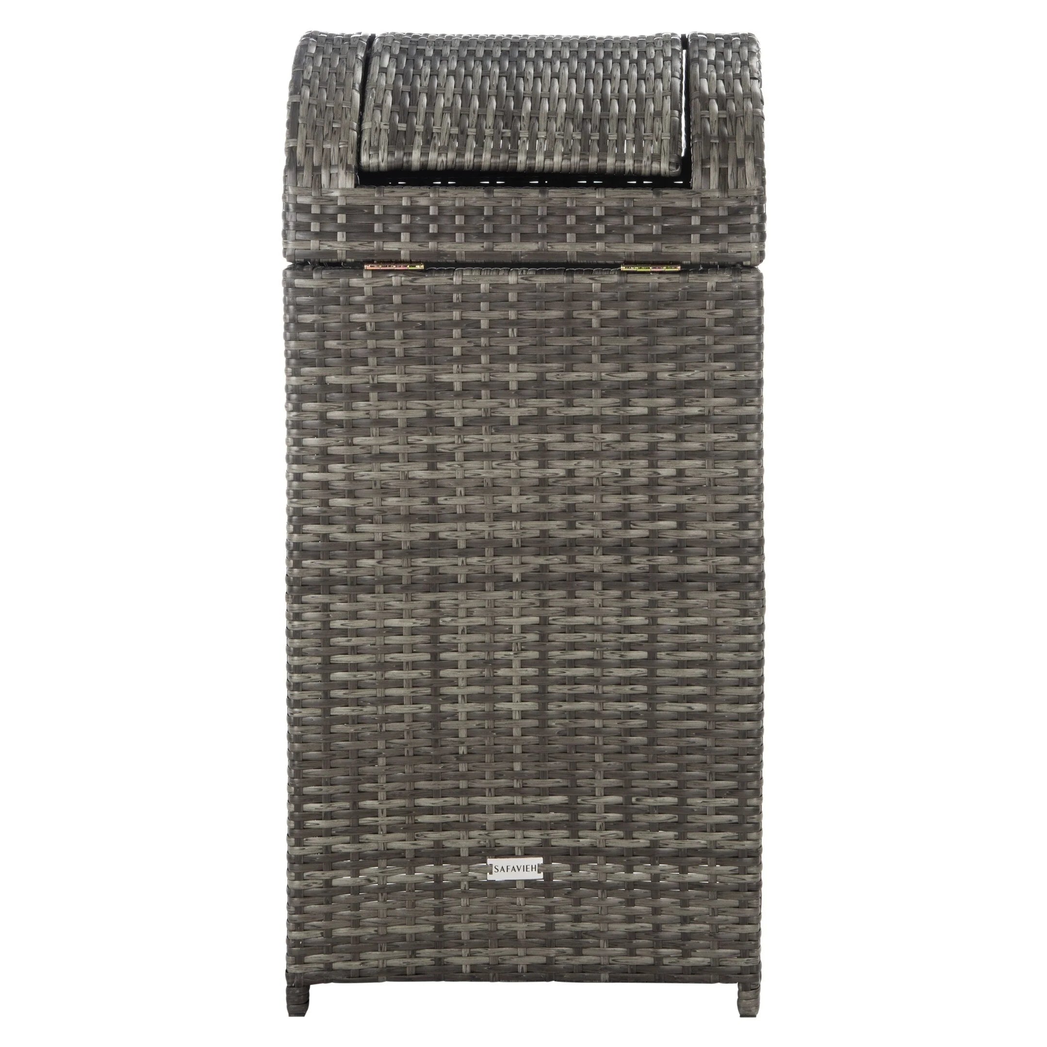 SAFAVIEH Outdoor Karyme Trash Bin (Fully Assembled)