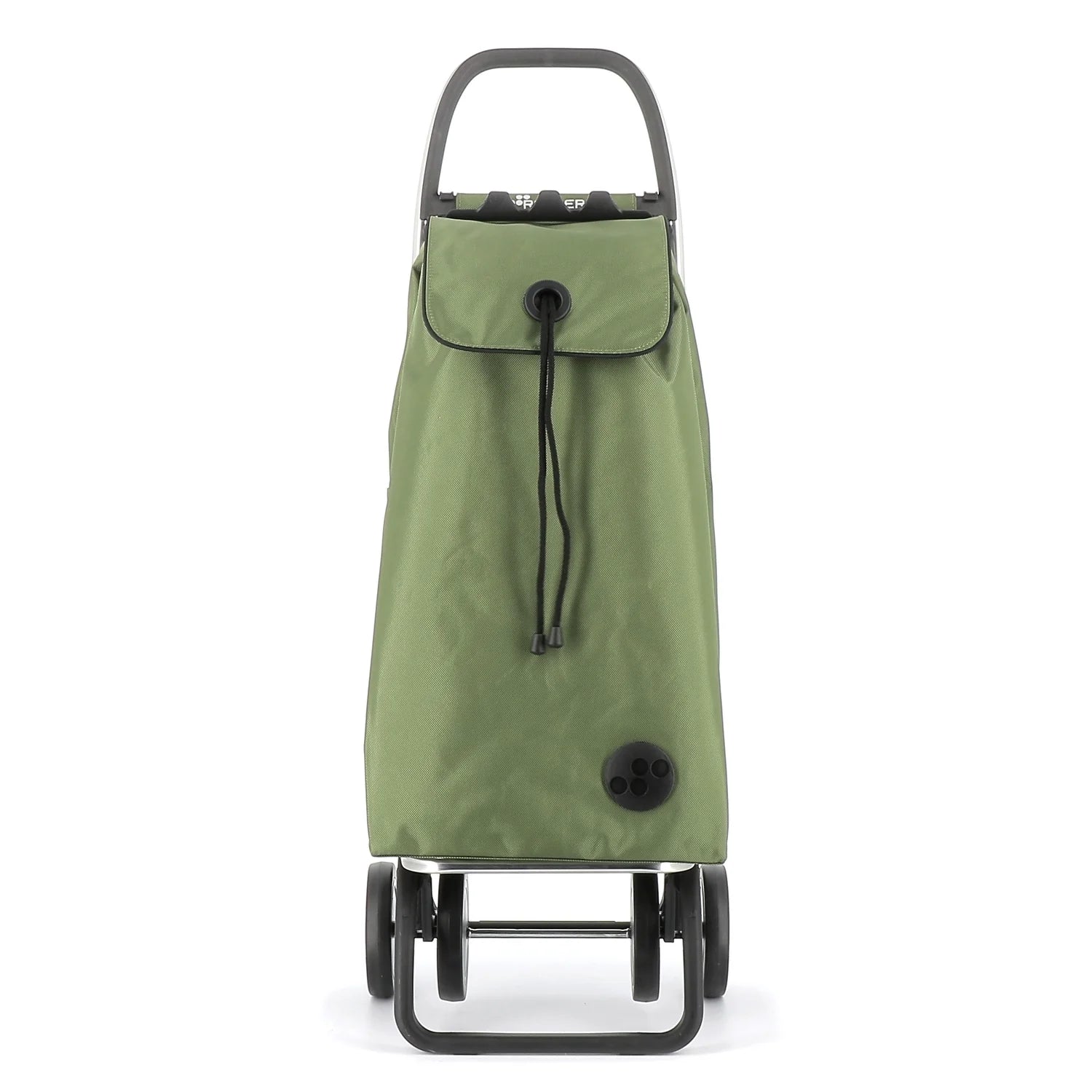 Rolser I-Max MF 4 Wheel Foldable Shopping Trolley - 15.35 in. W x 41.34 in. H x 12.6 in. D