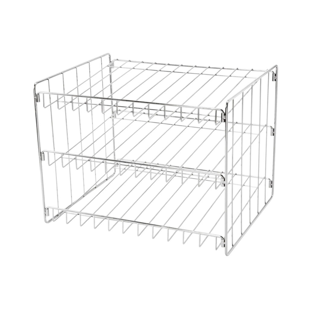 Kitchen Details 3 Tier Can Storage Organizer Rack - 14.5"x 11.4"x 11"