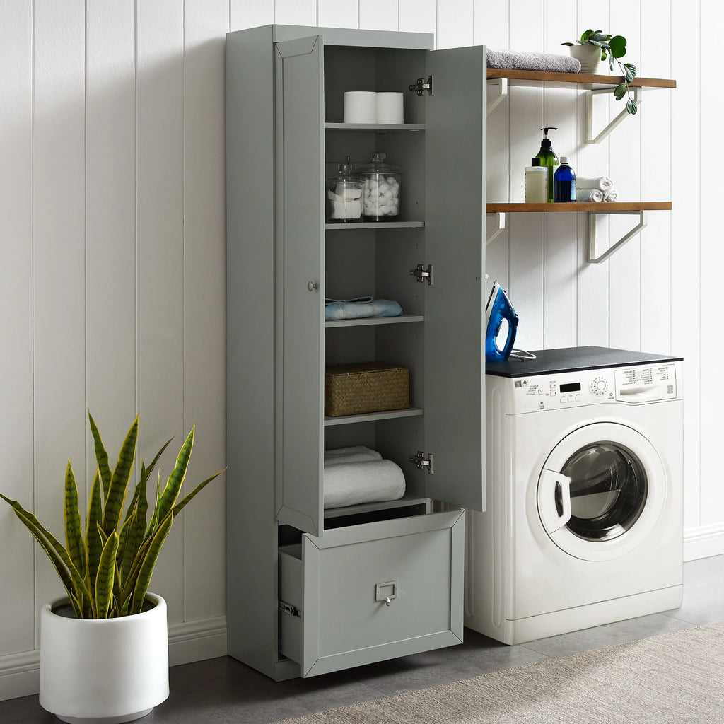 Crosley Harper Convertible Pantry Closet - 12.5" x 22" x 74"