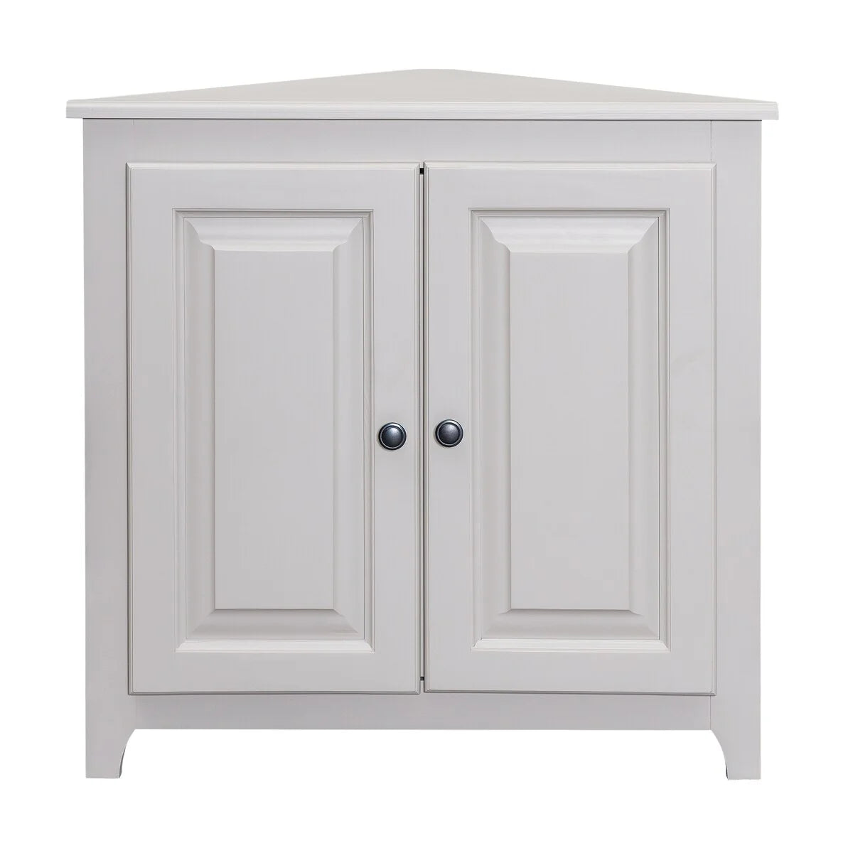 Arch+Haven Solid Wood Corner Cabinet