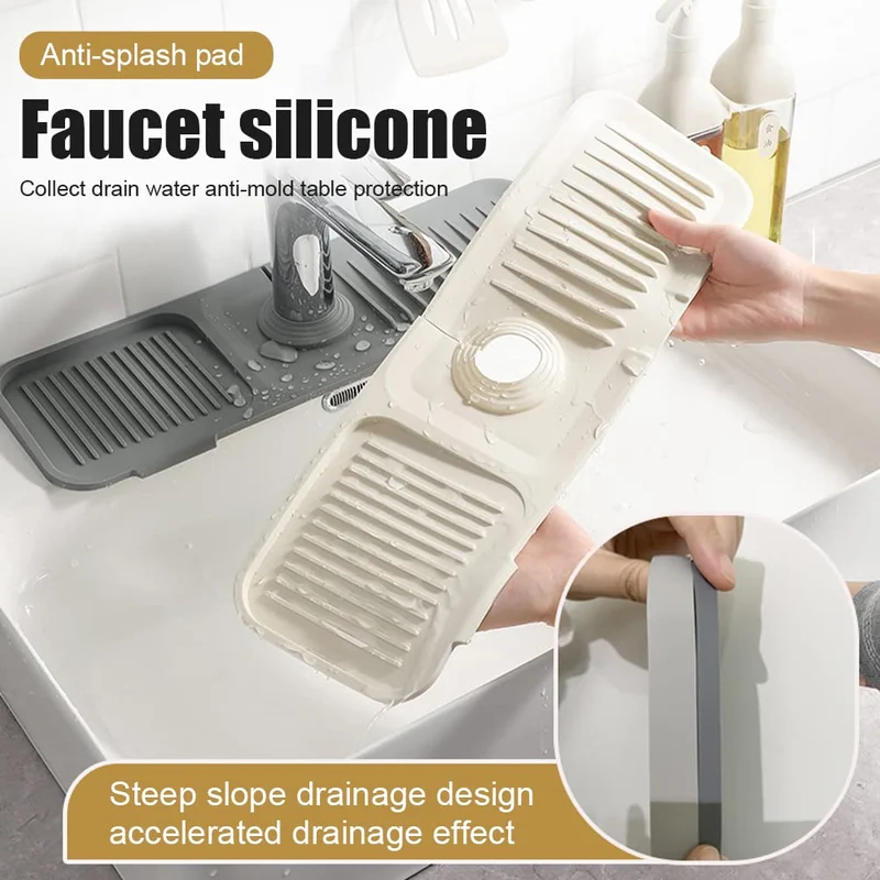 Kitchen Sink Silicone Splash Guard-BUY 2 GET 1 ( For Kitchen and Bathroom)
