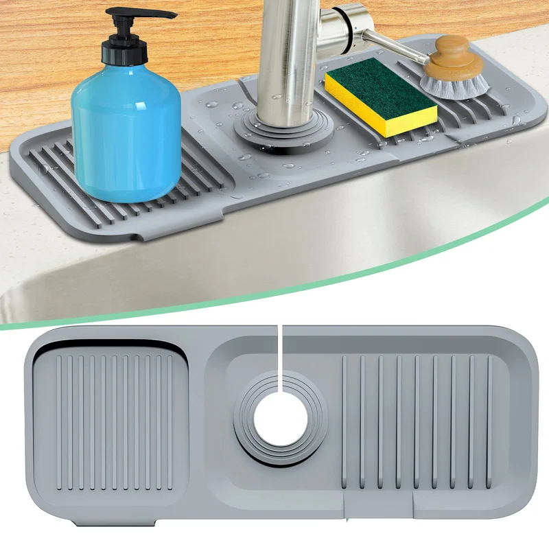 Kitchen Sink Silicone Splash Guard-BUY 2 GET 1 ( For Kitchen and Bathroom)