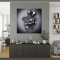 🔥49%OFF SALE ENDING SOON🔥 -- 💞 Love Heart Gray-3D Art Wall